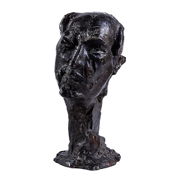 Pablo Serrano (Crivillén, 1910 - Madrid, 1985) "Busto de Don Manuel Sánchez Camargo"
