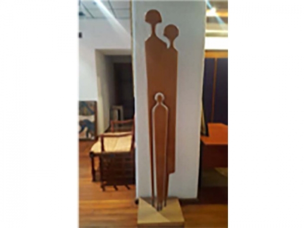 Cervantes – Escultura talla en madera 