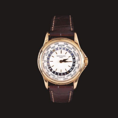 Reloj PATEK PHILIPPE "Horas Mundiales" en oro rosa 18K.