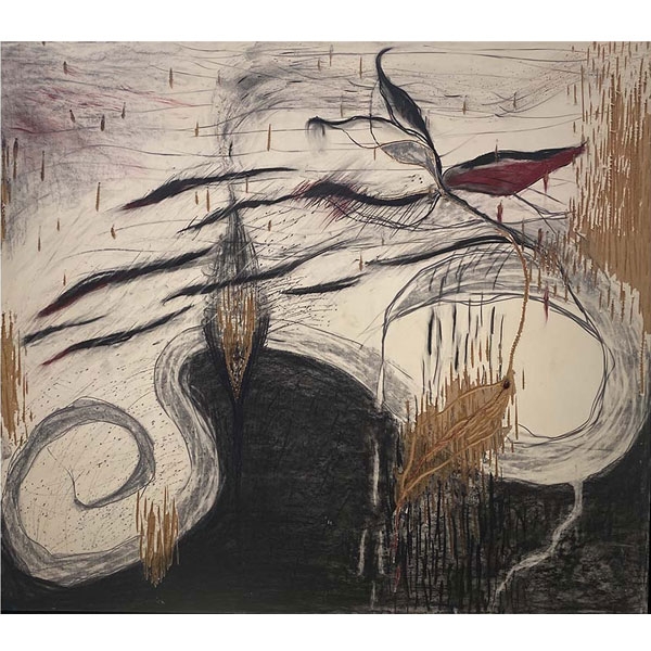 Laura Anderson – Domingo Ceremonial – Mixta sobre madera