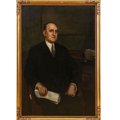 &quot;Retrato de Francisco Andonaegui&quot;  ELÍAS SALABERRÍA (Lezo, 1883-Madrid, 1952)
