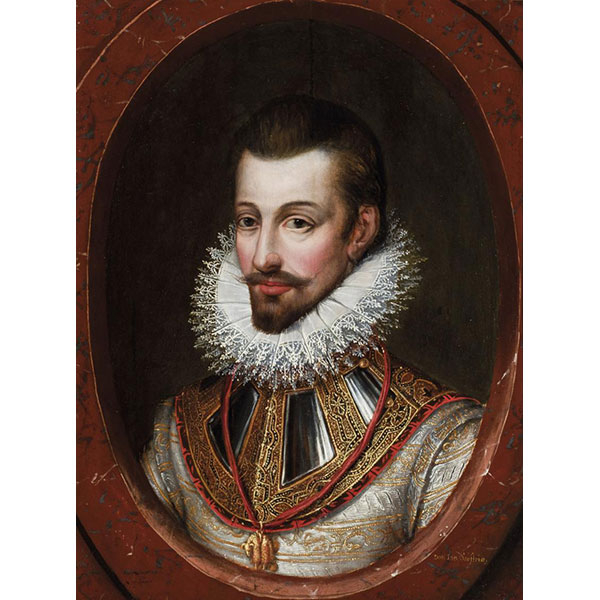 ESCUELA ESPAÑOLA S. XVI &quot;Retrato de Don Juan de Austria&quot;. 