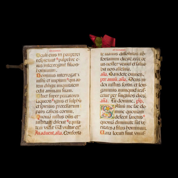 Importante y raro Manuscrito Lit&uacute;rgico Espa&ntilde;ol del siglo XVI (1550-1750). 