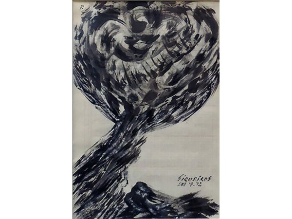 David Alfaro Siqueiros – Árbol – Tinta