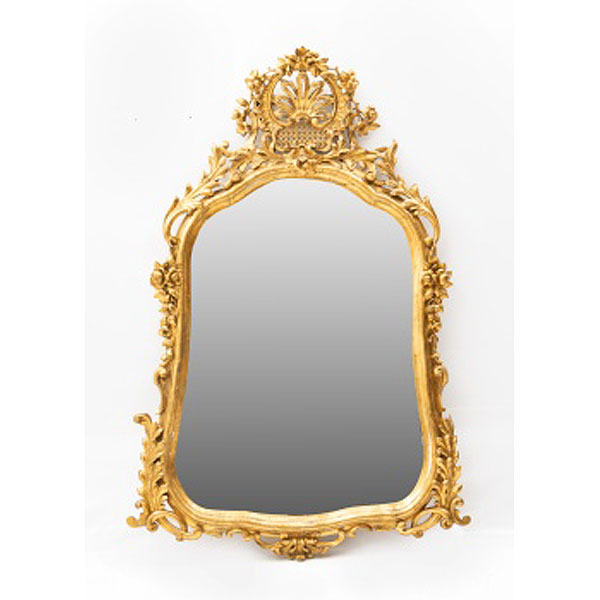 Espejo en madera tallada Estilo Luis XVI.