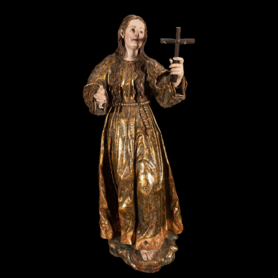 Atribuido a PABLO DE ROJAS (Alcal&aacute; la Real, 1549 &ndash; Granada, 1611) "Mar&iacute;a Magdalena". Escuela Granadina del siglo XVI. 