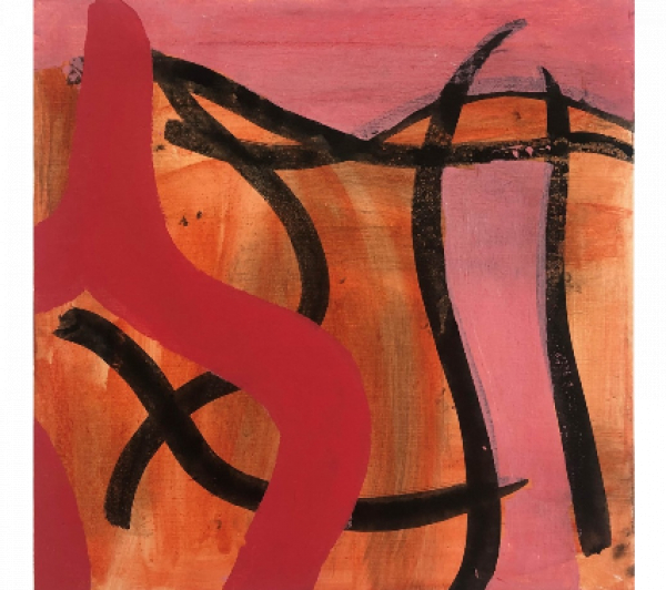 MIGUEL ÁNGEL CAMPANO (Madrid, 1948 - Cercedilla, 2018)  Sin título   Óleo sobre lienzo. 