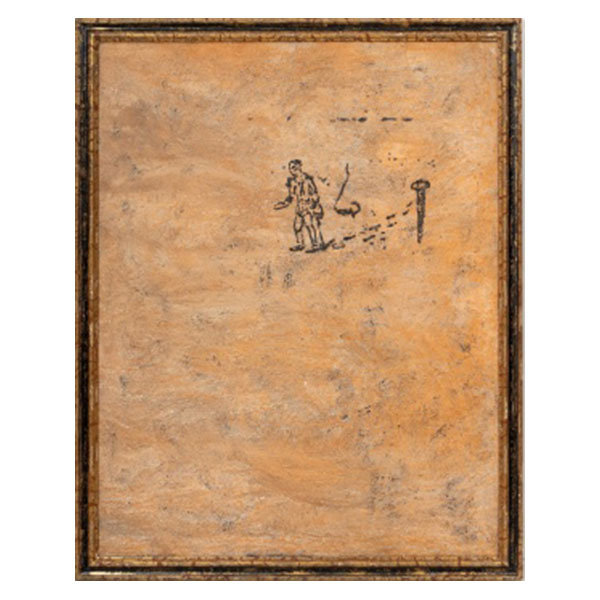 ANTÓN PATIÑO  (Monforte de Lemos, Lugo 1957) &quot;Deserto&quot; Óleo / Lienzo 