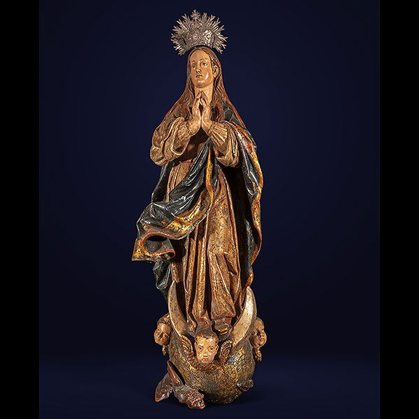 Taller de GREGORIO FERNÁNDEZ (Sarria, Lugo, 1576 - Valladolid, 1636) - Inmaculada Concepción.