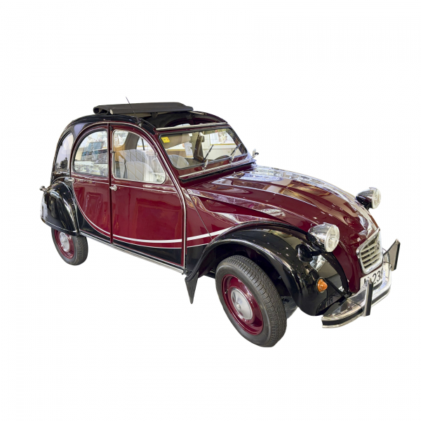 Citroën modelo 2CV 6-CT «Charleston» con techo descapotable en lona. Año 1982. Completamente restaurado.