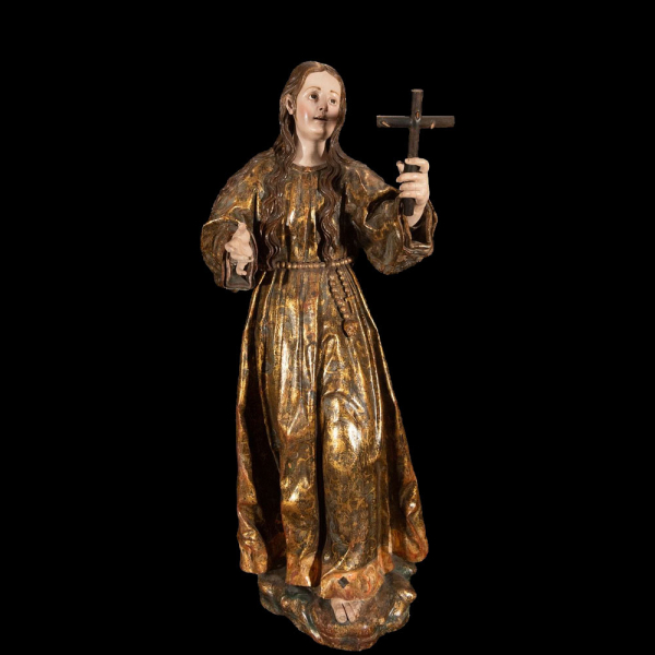 PABLO DE ROJAS (Alcal&aacute; la Real, 1549 &ndash; Granada, 1611) Atribuido "Mar&iacute;a Magdalena"  Escuela Granadina del siglo XVI 