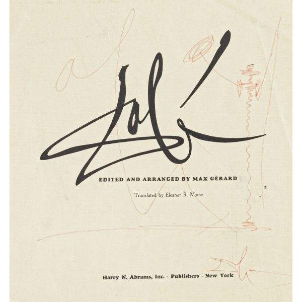 Salvador Dalí (Figueres, Girona, 1904-1989)  Don Quijote.  Dibujo a rotulador sobre papel. Firmado.