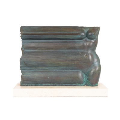 Josep Maria Subirachs Sitjar (Barcelona, 1927-2014)  Venus.  Escultura en resina chapada en bronce patinado 