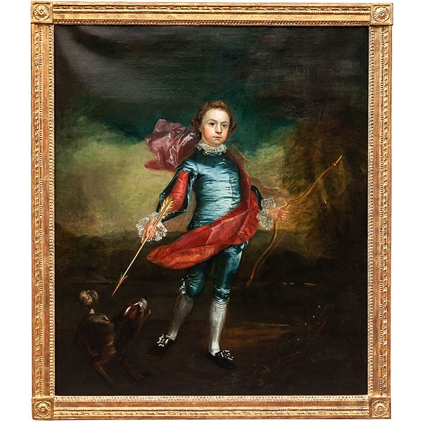 Escuela francesa S.XVIII &quot;Retrato de príncipe&quot;