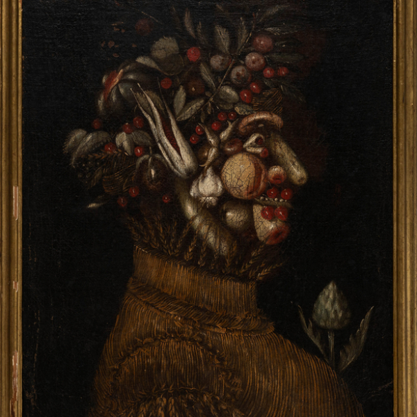 "Alegoría del Verano"  SEGUIDOR DE GIUSEPPE ARCIMBOLDO, SIGLO XVIII