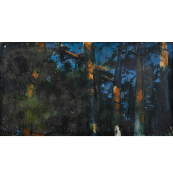 "S/T" MARTA CARDENAS (San Sebastián, 1944). Óleo/Lienzo.