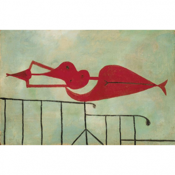 Óscar Domínguez. "Sin título - Desnudo". Óleo sobre lienzo.