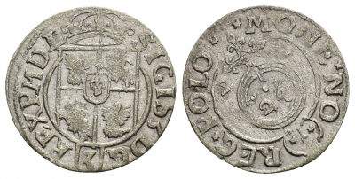 POLONIA 1624 Segismundo-III, 3 Polker (KM-41) MBC