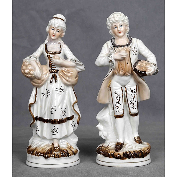 MEISSEN. "Pareja romántica"