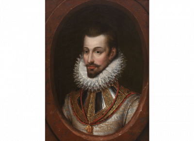 PINTOR ANÓNIMO DE LA CASA DE HABSBURGO, H. 1590.  Retrato de don Juan de Austria 