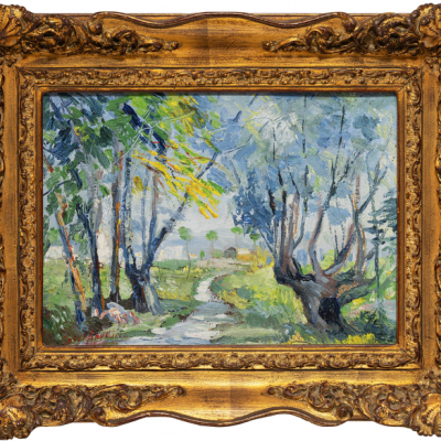 &quot;Vista de Gamarra&quot; Vitoria  JESÚS APELLANIZ (Vitoria, 1897-1969) 