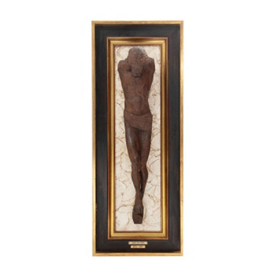 HIGINIO BASTERRA   ( Bilbao 1876 - 1957)  &quot;Cristo&quot;  Madera tallada 