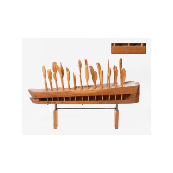 JOSÉ DACOSTA  (Ourense 1952) "Trainera" Firmado 