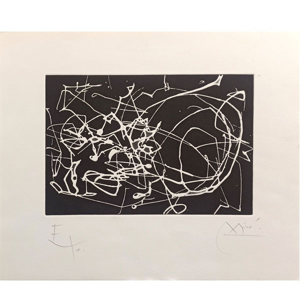 Joan Mir&oacute;: "Cop de Poma" (1962) E.A.