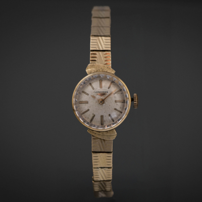 Reloj Longines de dama en oro amarillo de 18 kt.