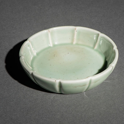 Plato en porcelana China de celadon
