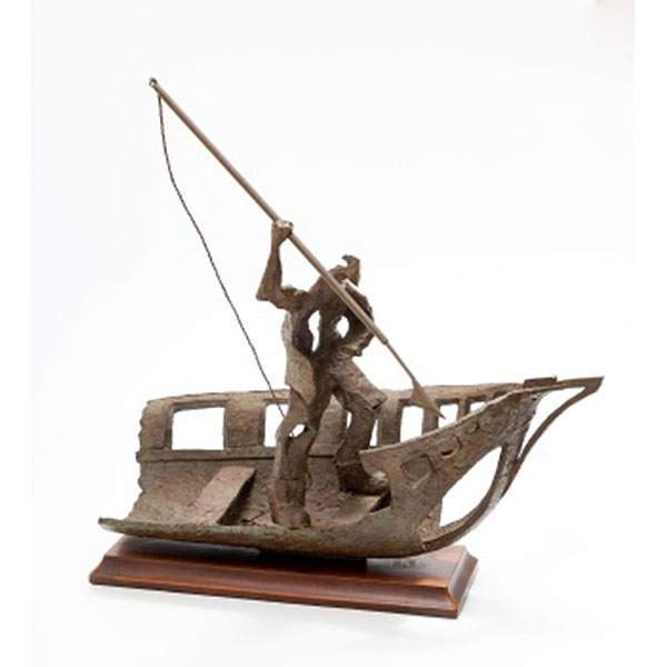 TOMAS MURUA  (Zarauz, 1928 - 2016) "Ballenero"