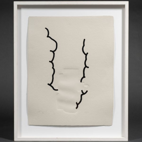 "Hommage a Johann Sebastian Bach" EDUARDO CHILLIDA (San Sebastián, 1924-2002)  