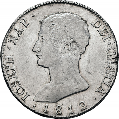 Moneda 1812 José Napoleón Madrid AI 20 Reales M.B.C.