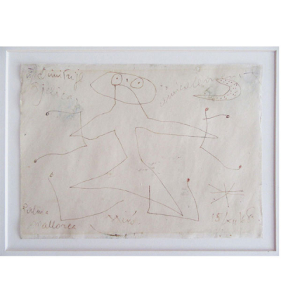 Joan Miró: &quot;Personaje con luna y estrella&quot; (1968)