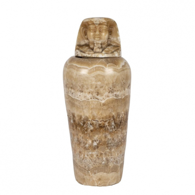 Gran Vaso Canopo.  Egipto. Época Ptolemáica. 332-30 a.C.