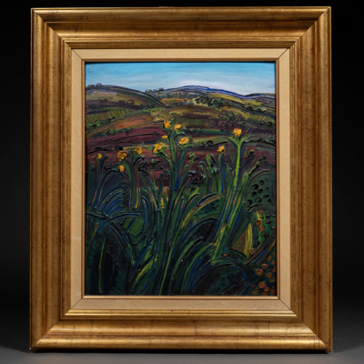 &quot;Paisaje&quot;  JESÚS MONTES IRIBARREN (Irún, 1940)