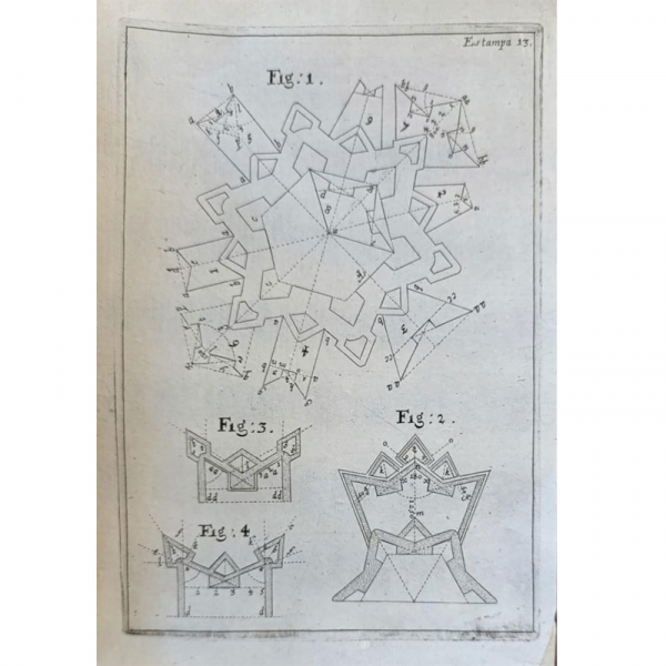 Alonso de Zepeda y Agrada. &quot;EPÍTOME DE LA FORTIFICACIÓN MODERNA...&quot; Brusselas: Francisco Foppens, 1669.
