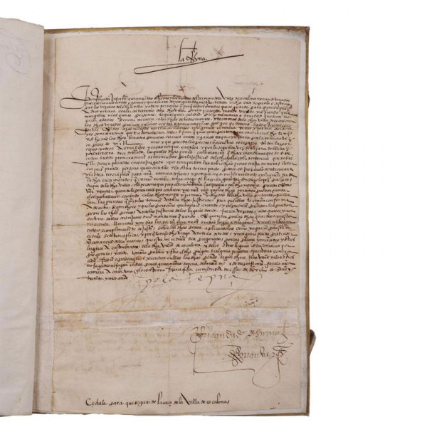 JUANA I DE CASTILLA. VEDA DE CAZA EN LA VILLA DE ESCALONA, 1535.