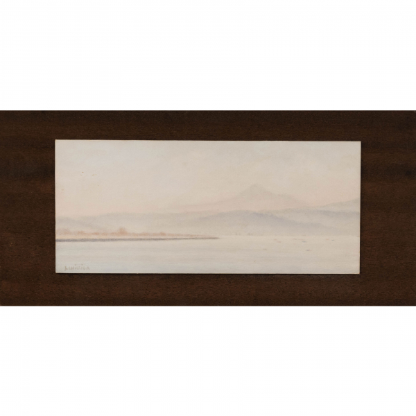 &quot;Vista del monte Larrun&quot;  GONZALO CHILLIDA (San Sebastián, 1926-2008) 