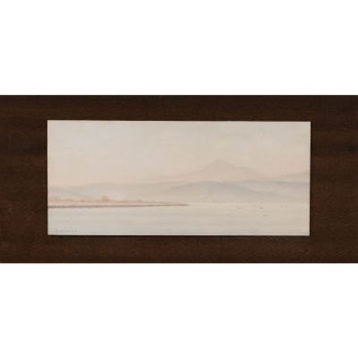 &quot;Vista del monte Larrun&quot;  GONZALO CHILLIDA (San Sebastián, 1926-2008) 