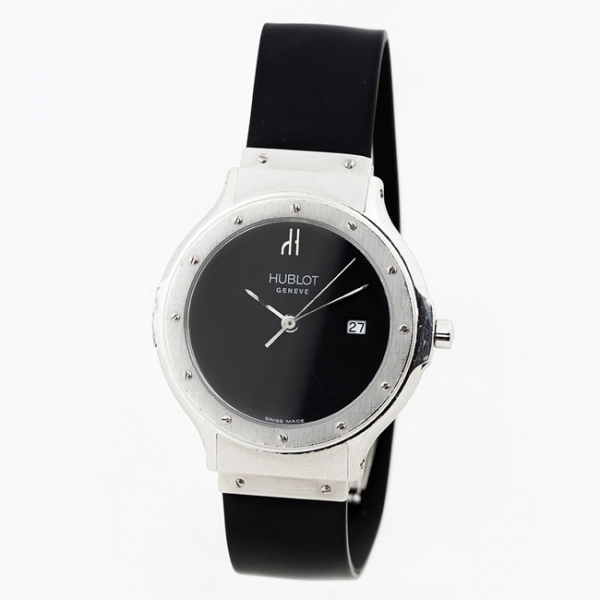 Reloj suizo cadete. HUBLOT mod Classic MDM nº 619028 (ref: B1404,1), en caja de acero 