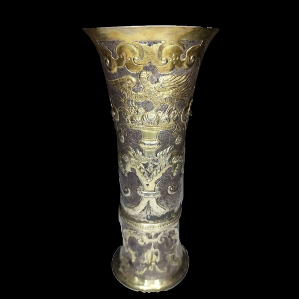 Importante Copa Ortodoxa en plata del año 1637. 