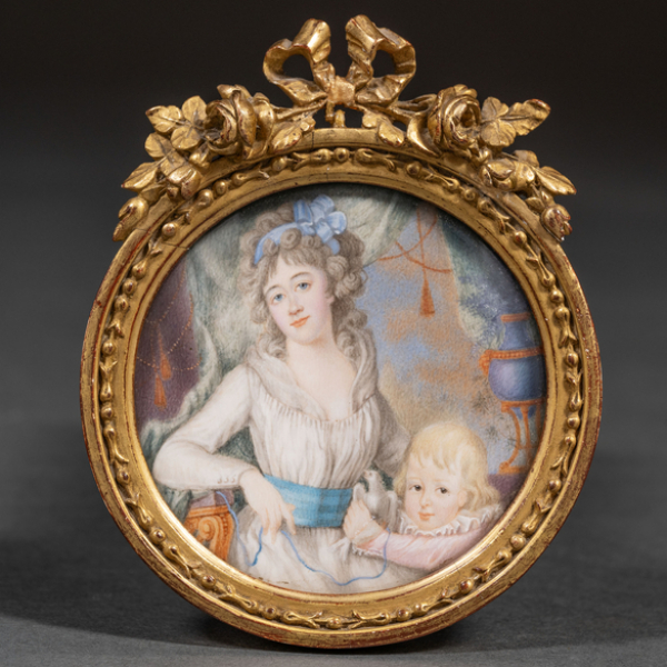 "Josefina de Saboya"  ESCUELA FRANCESA DEL SIGLO XIX 