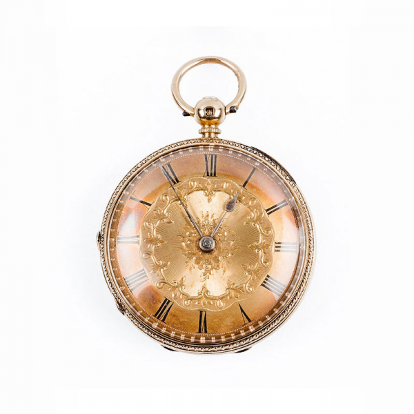 Reloj de bolsillo inglés &quot;GOWLAND&#039;, (Sunderland)&quot;. Nº 28379. Movimiento firmado, semicatalino 