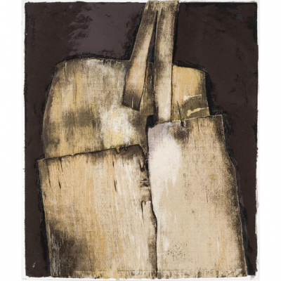 Franciaso Farreras. &quot;Explosión (2004)&quot;. Serigrafia sobre lienzo. Firmada y fechada 