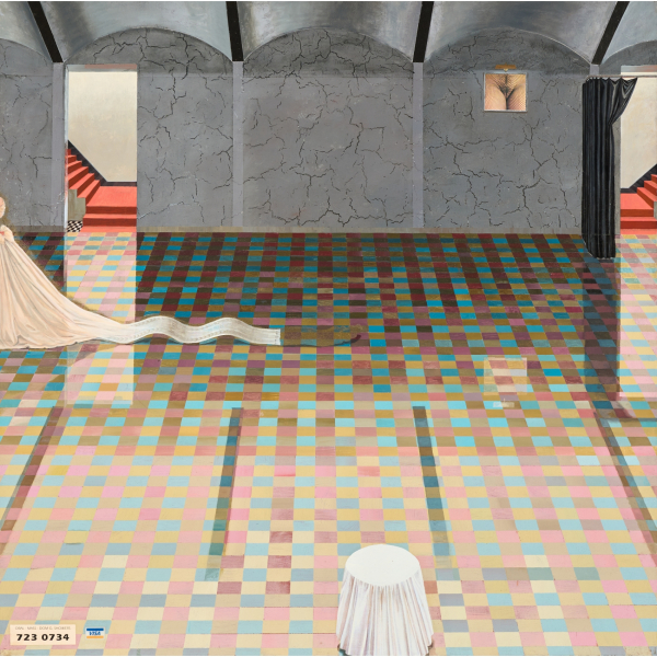 Gino Rubert (Ciudad de México, México, 1969).  Sin título.  Óleo y collage sobre tela.  