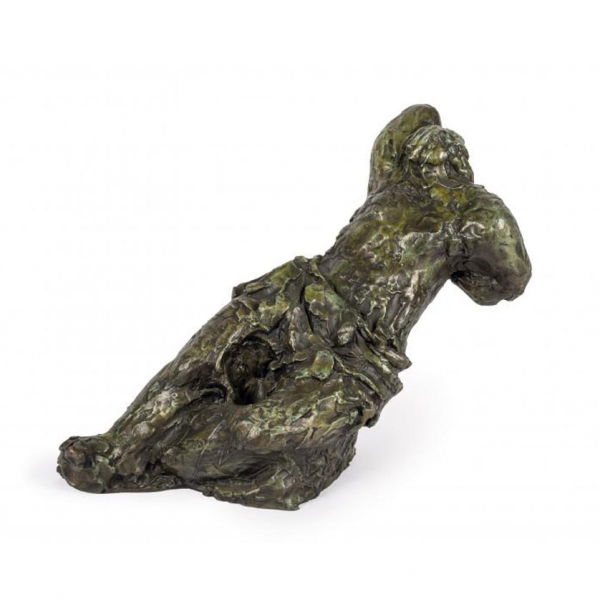 Sandro Chía (1946) "Sin título (1982)". Escultura realizada en bronce. Firmada, fechada (82) y con sello de la fundición en la parte inferior.