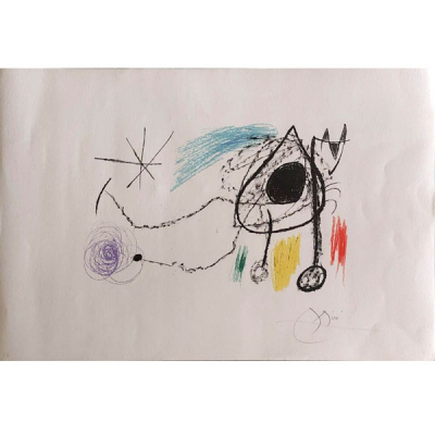 Joan Miró &quot;Sobreteixims i escultures&quot; (1972) P.A.