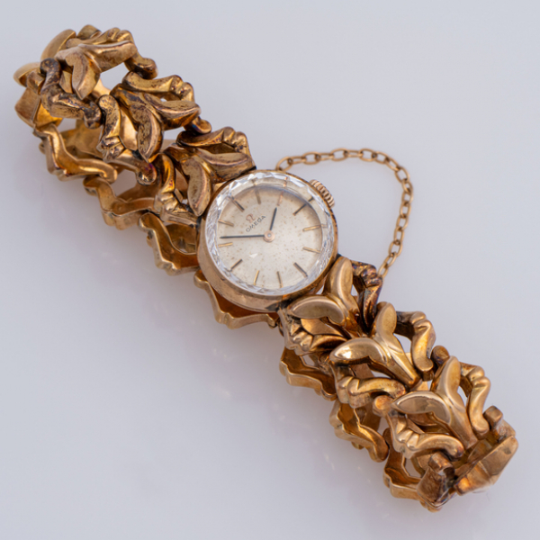 Omega, Reloj de dama en oro amarillo de 18kt. 
