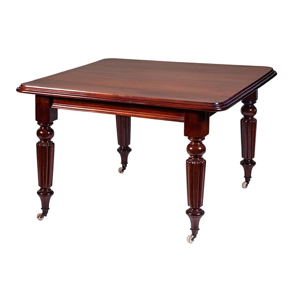 Mesa de comedor inglesa de caoba